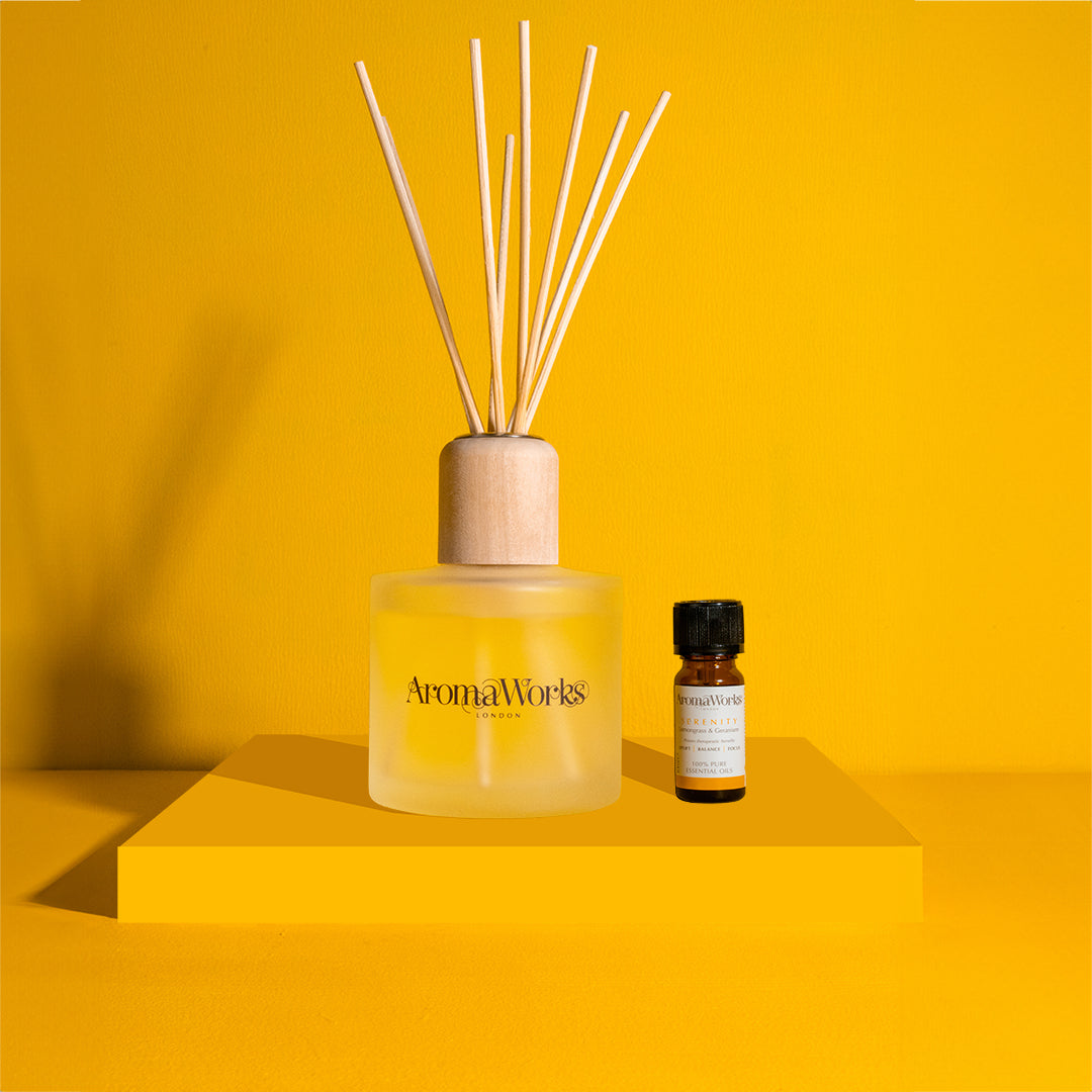 Serenity Reed Diffuser & Essential Oil Bundle