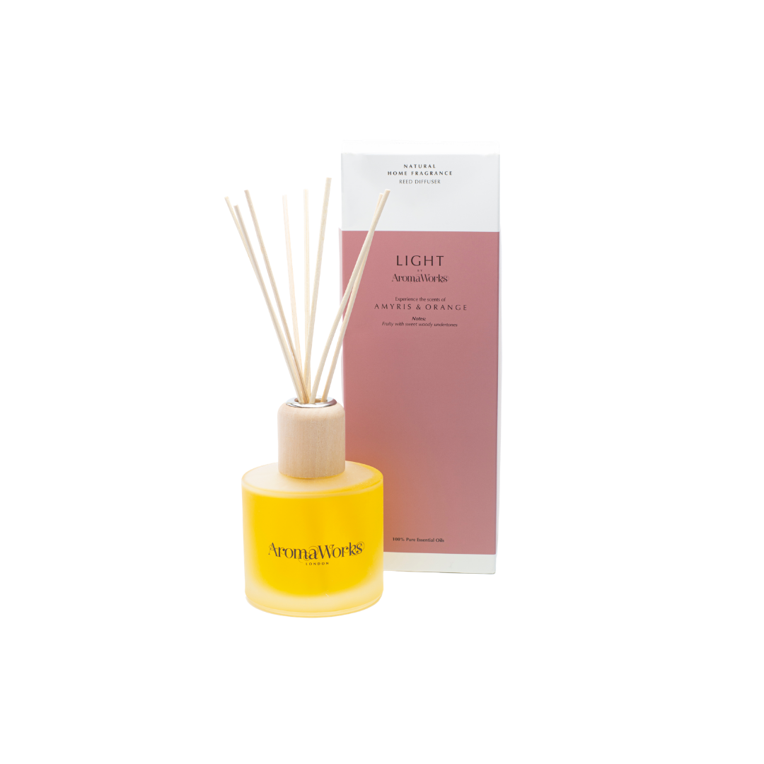 Light Range Amyris and Orange Reed Diffuser 200ml