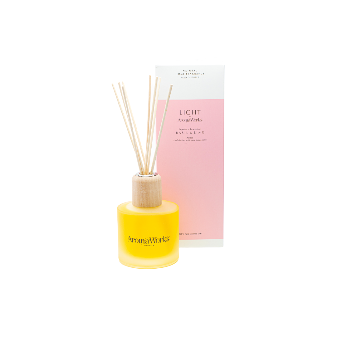 Light Range Basil and Lime Reed Diffuser 200ml