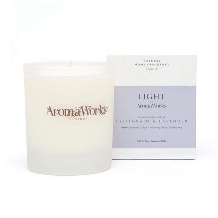 Light Range Petitgrain & Lavender Candle 30cl Medium